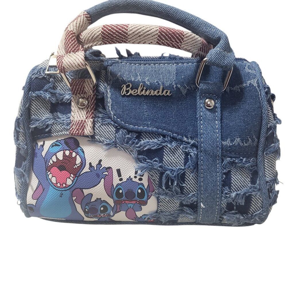 Disney Stitch Denim Hand Bag